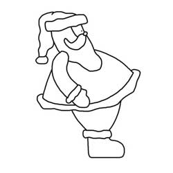 Santa Claus Coloring Page